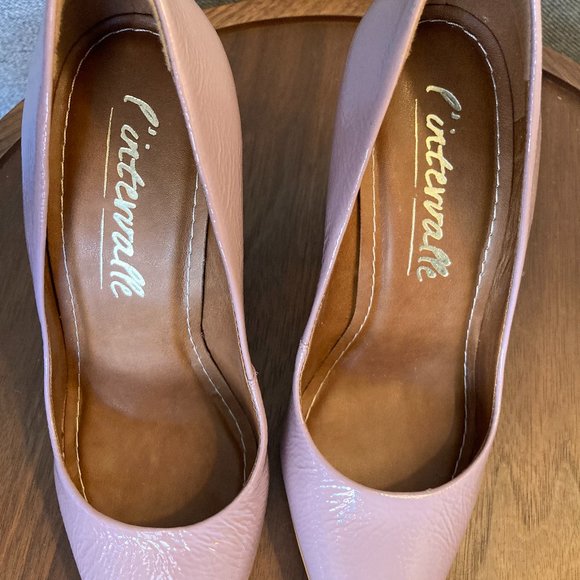 L'intervalle Lavender Naplack Pumps - Picture 3 of 6